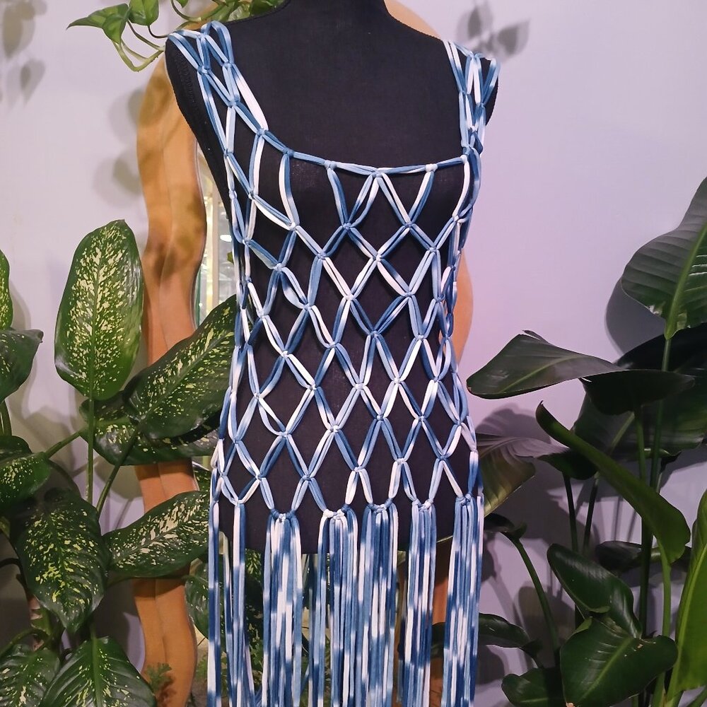 Macrame Cover-up - Picture 2 of 7
